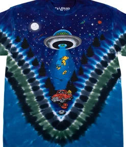 Discount Abduction Tie-Dye T-Shirt T-Shirt | Space