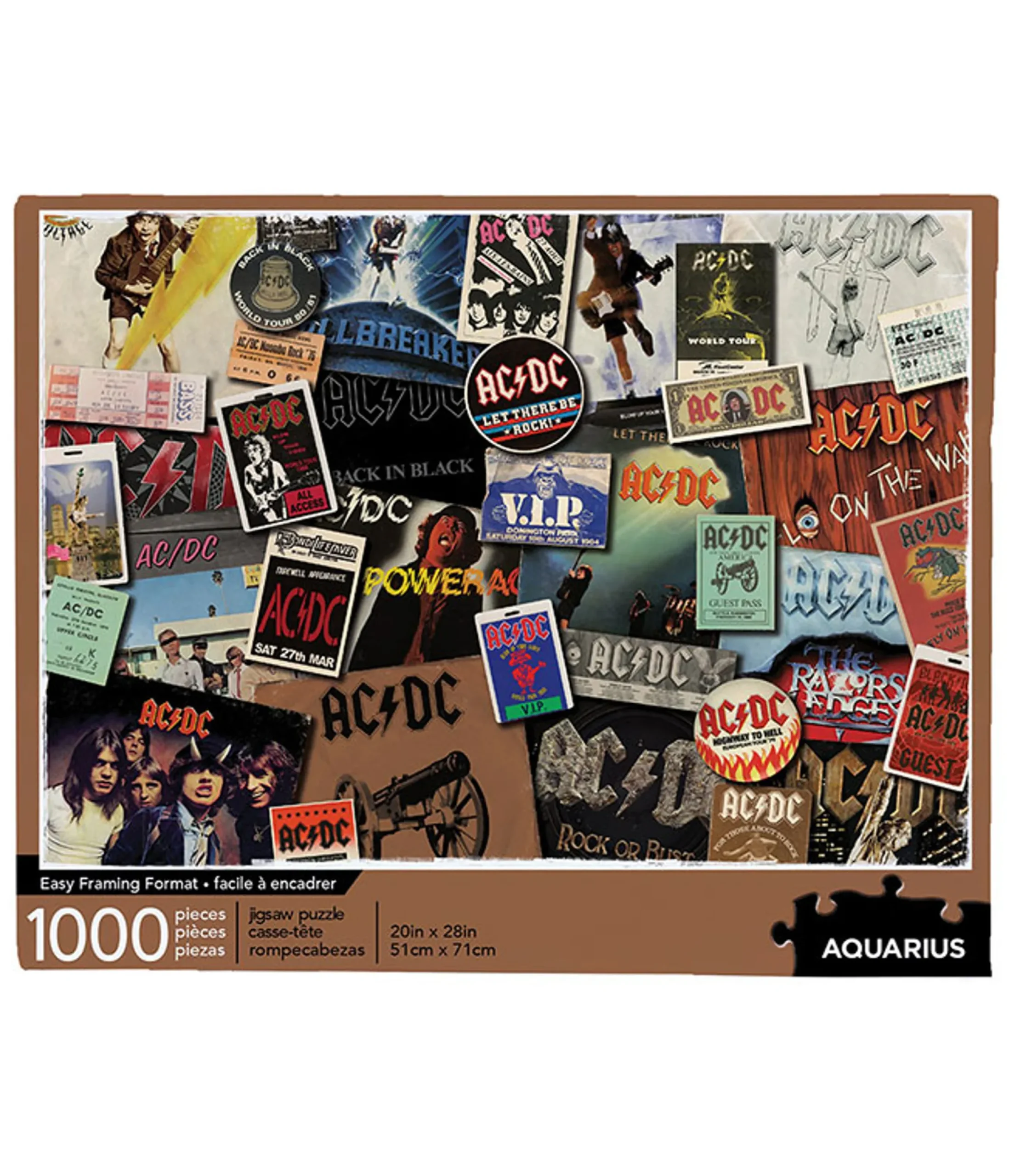 Best AC-DC Albums Puzzle Ac-Dc
