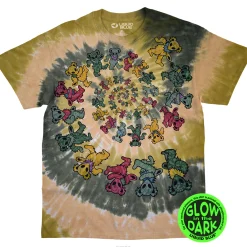 Discount Alien Spiral Bears Tie-Dye T-Shirt T-Shirt | Space