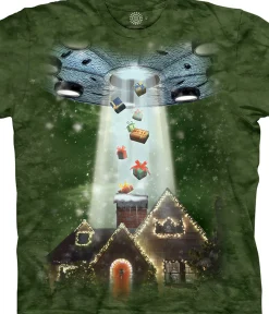 New Aliens Stole Christmas Classic Cotton T-Shirt T-Shirt | Christmas