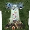 Discount Aliens Stole Christmas Kids' T-Shirt Kids Youth | Christmas