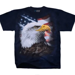 Online American Bald Eagle Tie-Dye T-Shirt T-Shirt | Americana