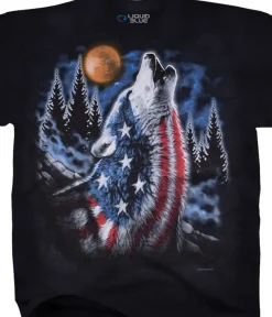 Outlet American Howl Tie-Dye T-Shirt T-Shirt | American Wildlife