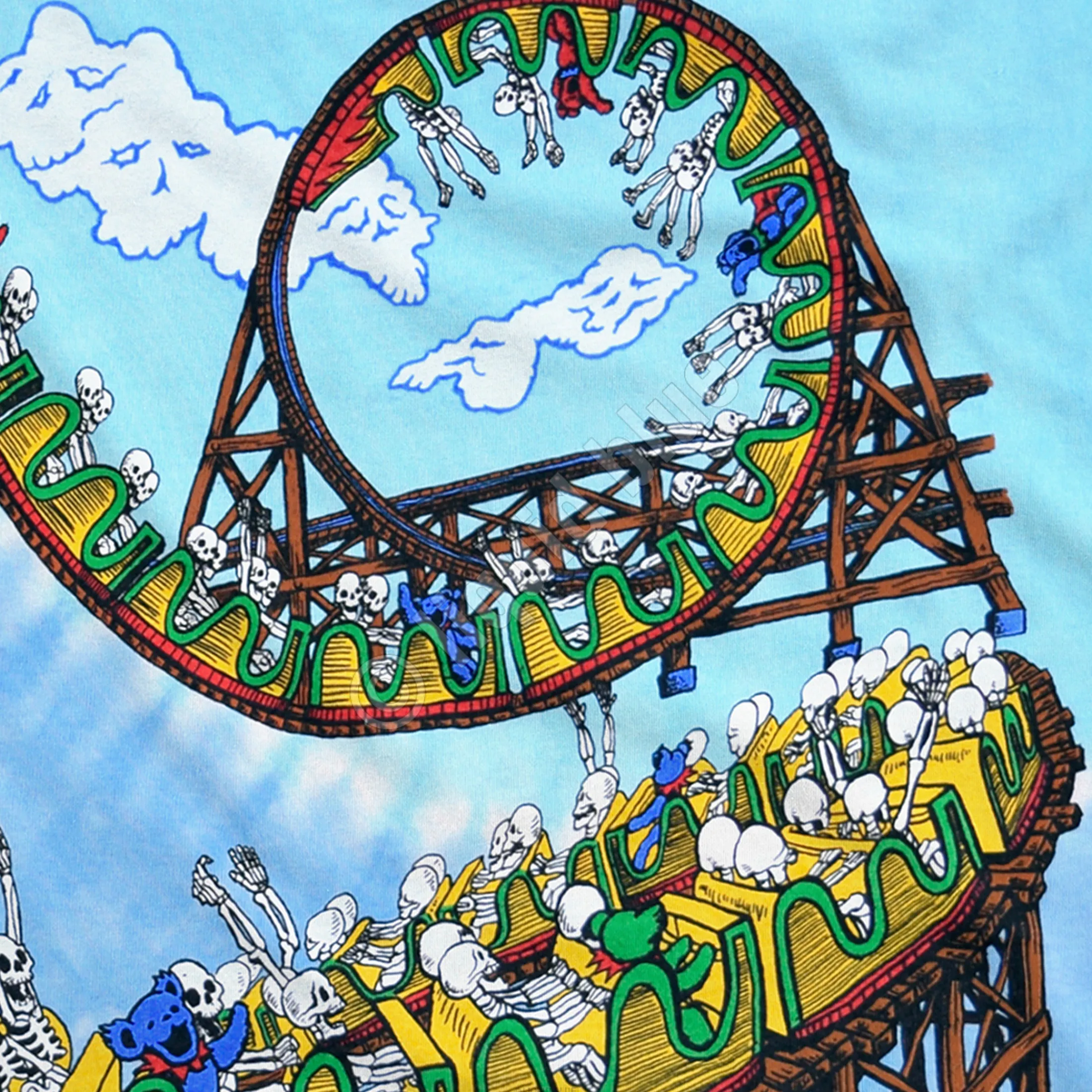 Best Amusement Park Tie-Dye T-Shirt T-Shirt | Grateful Dead