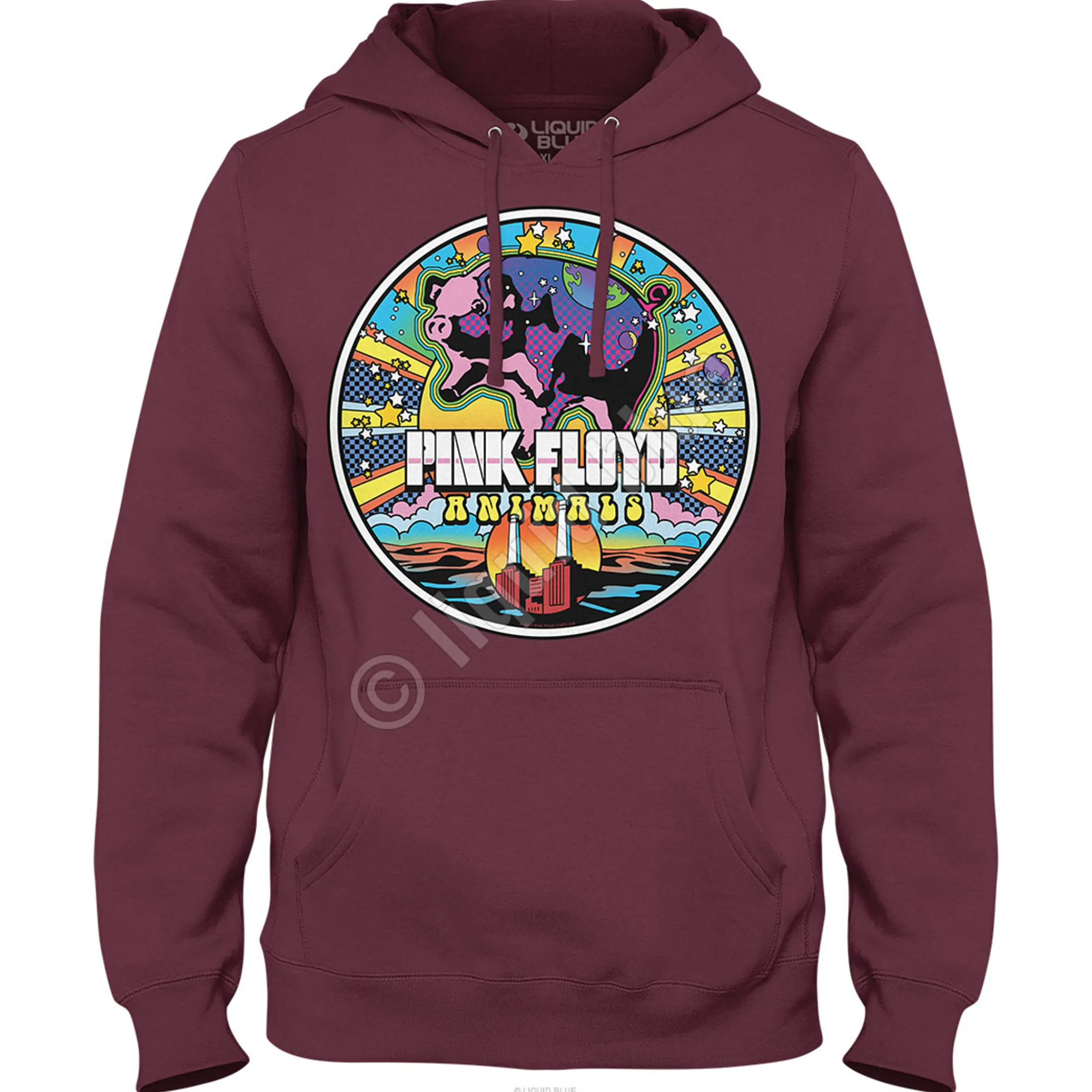 Fashion Animals Mod Hoodie Hoodie | Pink Floyd