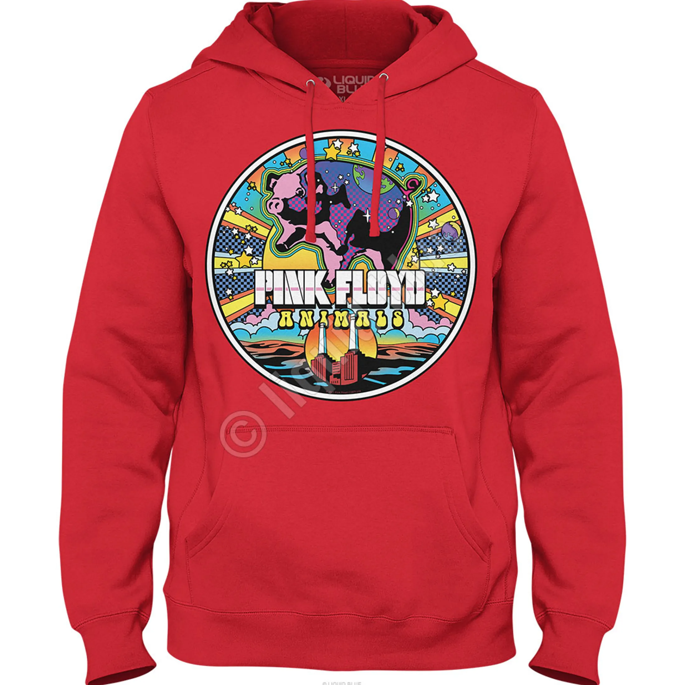 Fashion Animals Mod Hoodie Hoodie | Pink Floyd