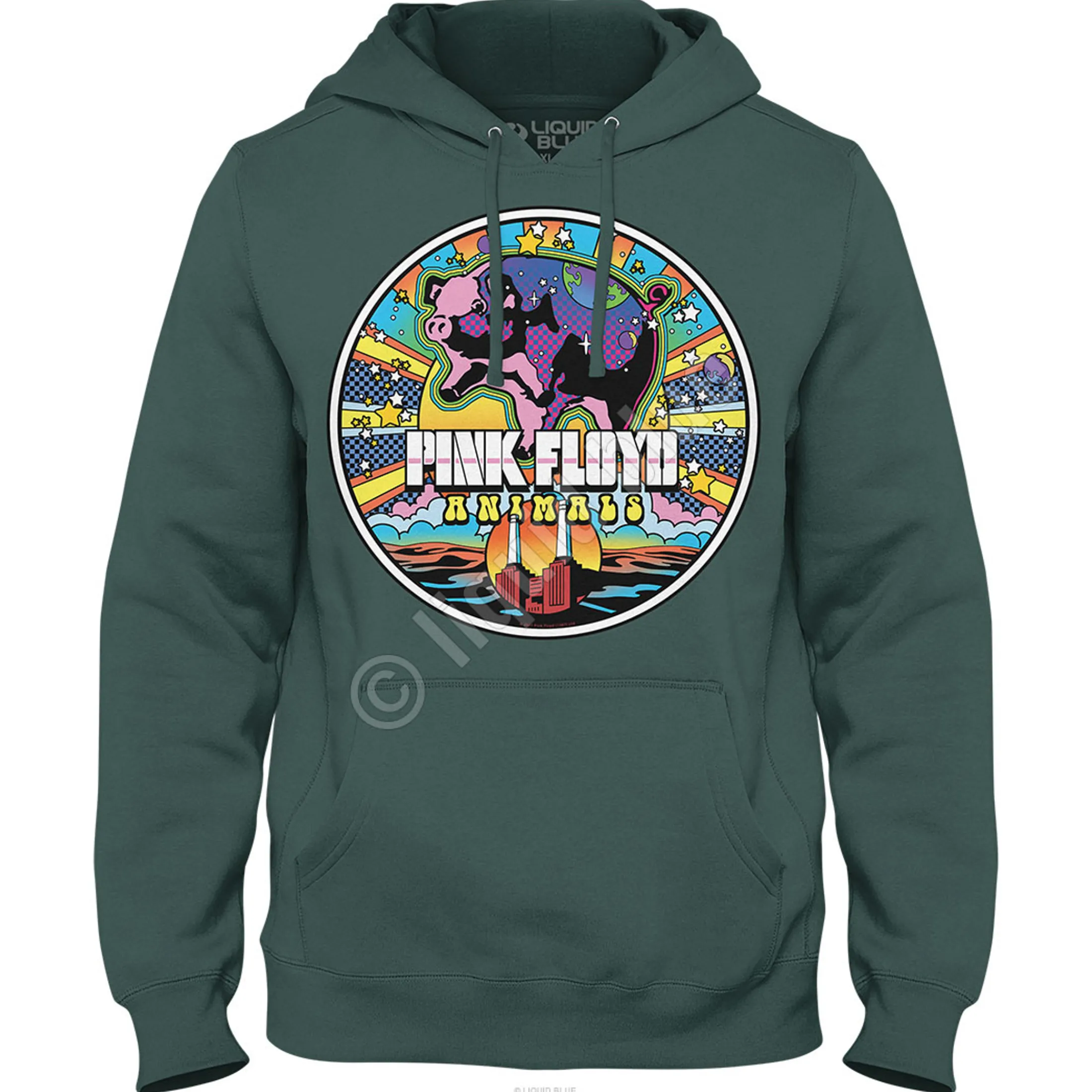 Fashion Animals Mod Hoodie Hoodie | Pink Floyd