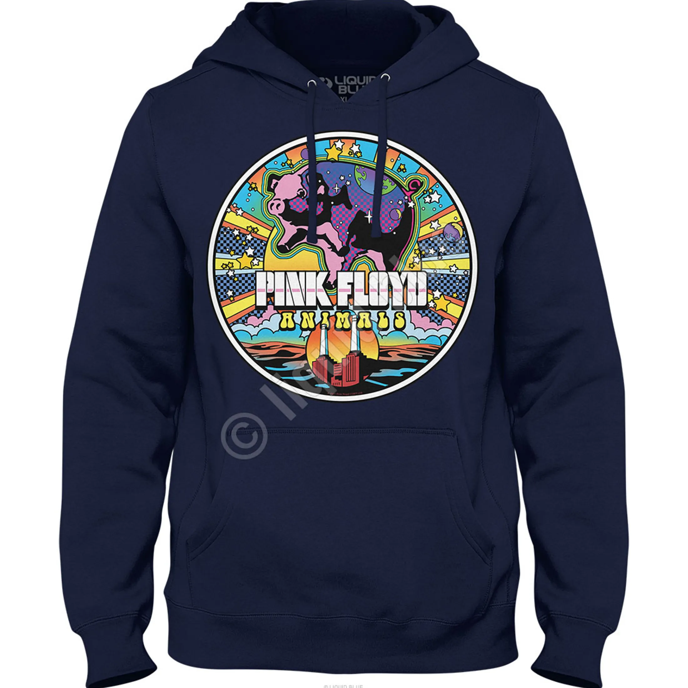 Fashion Animals Mod Hoodie Hoodie | Pink Floyd