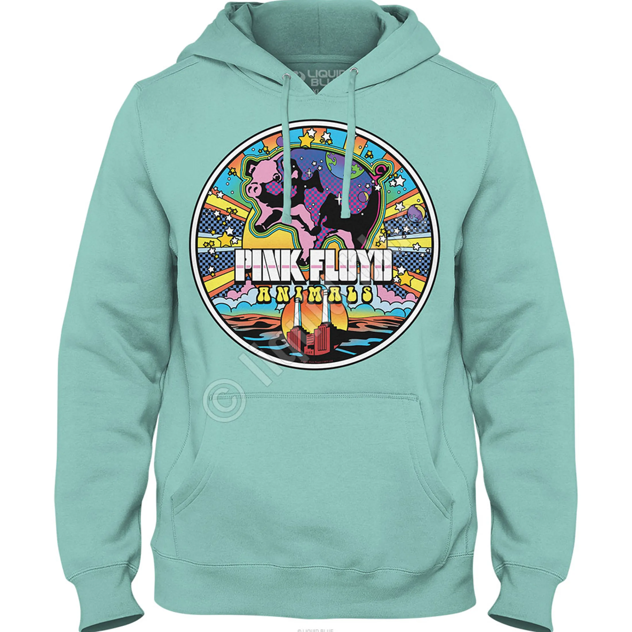 Fashion Animals Mod Hoodie Hoodie | Pink Floyd
