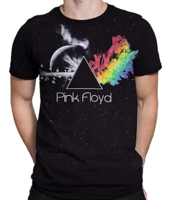 Fashion Any Colour You Like Black Athletic T-Shirt Athletic T-Shirt | Pink Floyd