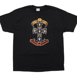 Outlet Appetite For Destruction Black T-Shirt T-Shirt | Guns N Roses