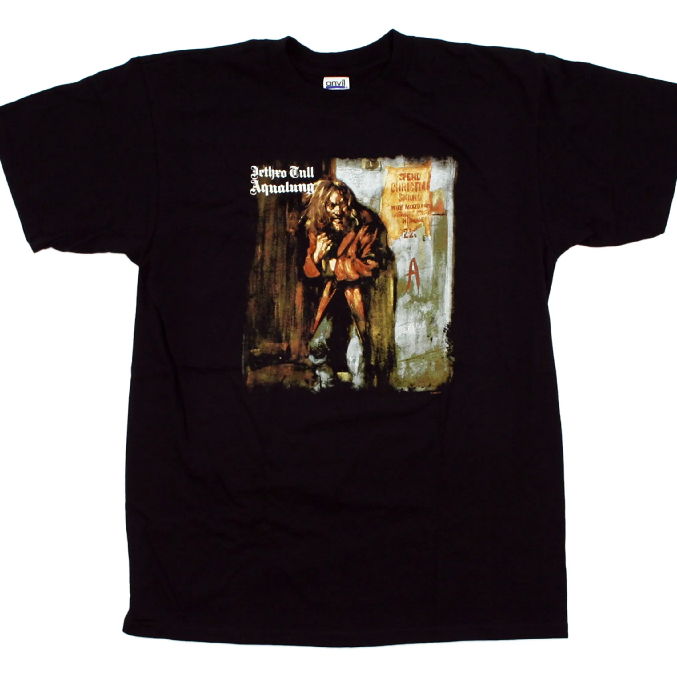 Clearance Aqua Lung Black T-Shirt T-Shirt | Jethro Tull
