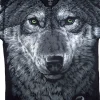 Outlet Arctic Wolf Black T-Shirt T-Shirt | American Wildlife