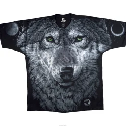 Outlet Arctic Wolf Black T-Shirt T-Shirt | American Wildlife