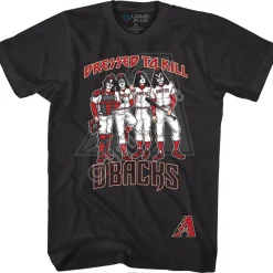 Online Arizona Diamondbacks Dressed to Kill Black T-Shirt T-Shirt | Arizona Diamondbacks