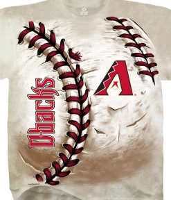 Sale Arizona Diamondbacks Hardball Tie-Dye T-Shirt T-Shirt | Arizona Diamondbacks