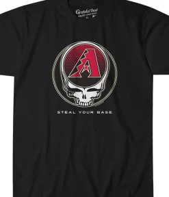 Online Arizona Diamondbacks Steal Your Base Red Athletic T-Shirt Athletic T-Shirt | Arizona Diamondbacks