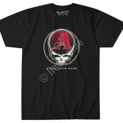 Online Arizona Diamondbacks Steal Your Base Red Athletic T-Shirt Athletic T-Shirt | Arizona Diamondbacks