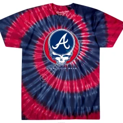 Sale Atlanta Braves Steal Your Base Tie-Dye T-Shirt T-Shirt | Atlanta Braves