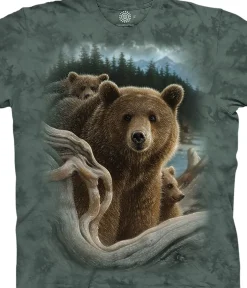 Clearance Backpacking Classic Cotton T-Shirt T-Shirt | North American Animals