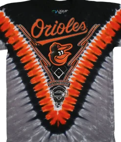 Outlet Baltimore Orioles V Tie-Dye T-Shirt T-Shirt | Baltimore Orioles