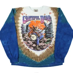 Clearance Banjo Tie-Dye Long Sleeve T-Shirt Long Sleeve | Grateful Dead