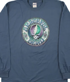 Best Batik SYF Blue Long Sleeve T-Shirt Long Sleeve | Grateful Dead