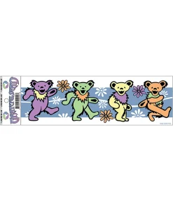 New Bears And Flowers Sticker Grateful Dead