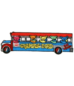 Fashion Bears On The Bus Patch Patches | Grateful Dead