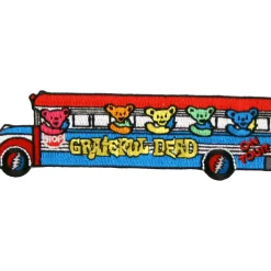 Fashion Bears On The Bus Patch Patches | Grateful Dead