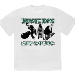 Outlet Beastie Boys Bumble Bee White T-Shirt BOY T-Shirt | Beastie Boys