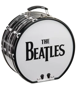 Fashion Beatles Drum Tin Tote Beatles