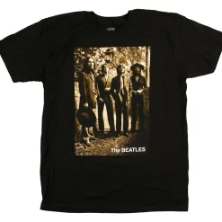 Sale Beatles Sepia '69 Black T-Shirt T-Shirt | Beatles