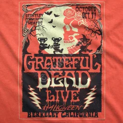 Clearance Berkeley Moon Orange Poly Cotton T-Shirt Poly-Cotton T-Shirt | Halloween