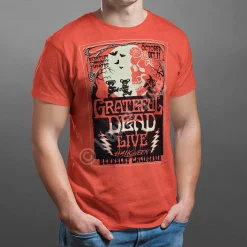 Clearance Berkeley Moon Orange Poly Cotton T-Shirt Poly-Cotton T-Shirt | Halloween