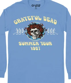 Hot Bertha Summer Tour 87 Long Sleeve T-Shirt Long Sleeve | Grateful Dead