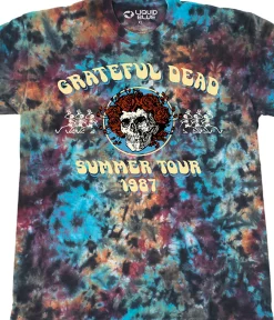 Outlet Bertha Summer Tour 87 T-Shirt T-Shirt | Grateful Dead