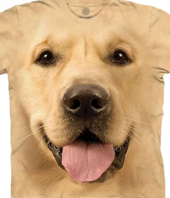 Clearance Big Face® Golden Classic Cotton T-Shirt T-Shirt | Pets