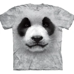 Best Big Face® Panda Classic Cotton T-Shirt T-Shirt | Wild Animals