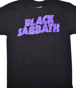 Fashion Black Sabbath Clasic Logo Black T-Shirt T-Shirt | Black Sabbath