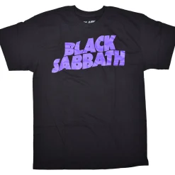 Fashion Black Sabbath Clasic Logo Black T-Shirt T-Shirt | Black Sabbath