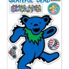 Online Blue Bear Diecut Sticker Grateful Dead