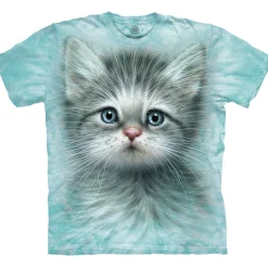 Sale Blue Eyed Kitten Classic Cotton T-Shirt T-Shirt | Pets