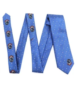 New Blue Space Your Face Tie Ties | Grateful Dead