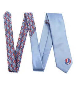 Clearance Blue Steal Your Face Tie Ties | Grateful Dead