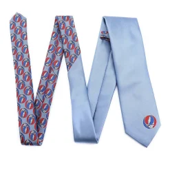 Clearance Blue Steal Your Face Tie Ties | Grateful Dead