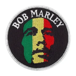 New Bob Marley Face Patch Patches | Rastafari Art