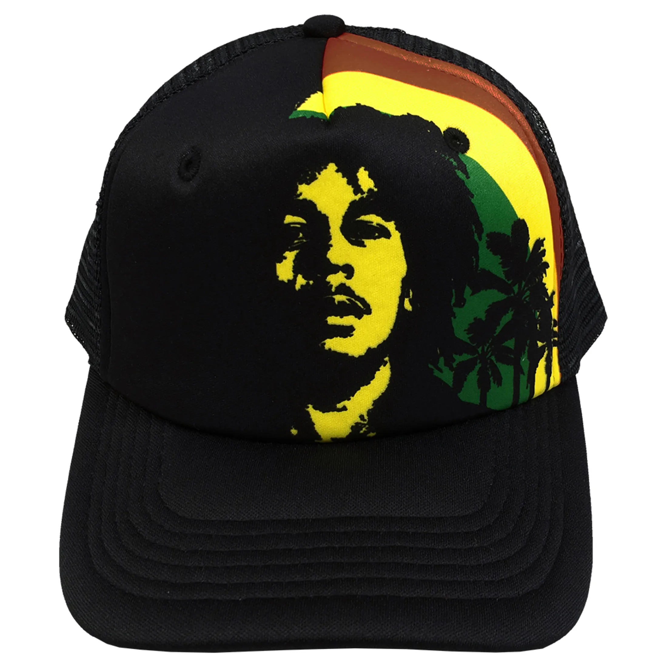 Discount Bob Marley Rise Up Trucker Hat Hats | Rastafari Art