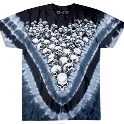 Outlet Boneyard Tie-Dye T-Shirt T-Shirt | Halloween