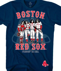 Sale Boston Red Sox Dressed to Kill Navy T-Shirt T-Shirt | Boston Red Sox